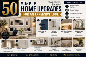 50 Simple Home Upgrades for an Expensive Look
