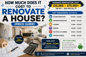 How Much Does It Cost to Renovate a House? (Price Guide)