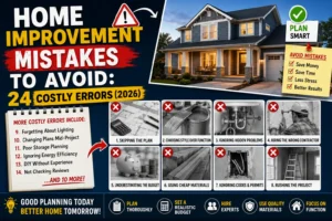 Home Improvement Mistakes to Avoid: 24 Costly Errors (2026)
