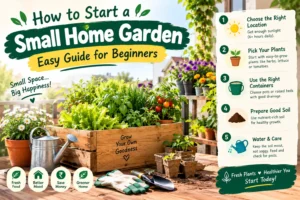 How to Start a Small Home Garden: Easy Guide for Beginners