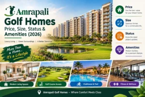 Amrapali Golf Homes: Price, Size, Status & Amenities (2026)