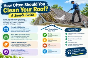 How Often Should You Clean Your Roof? A Simple Guide