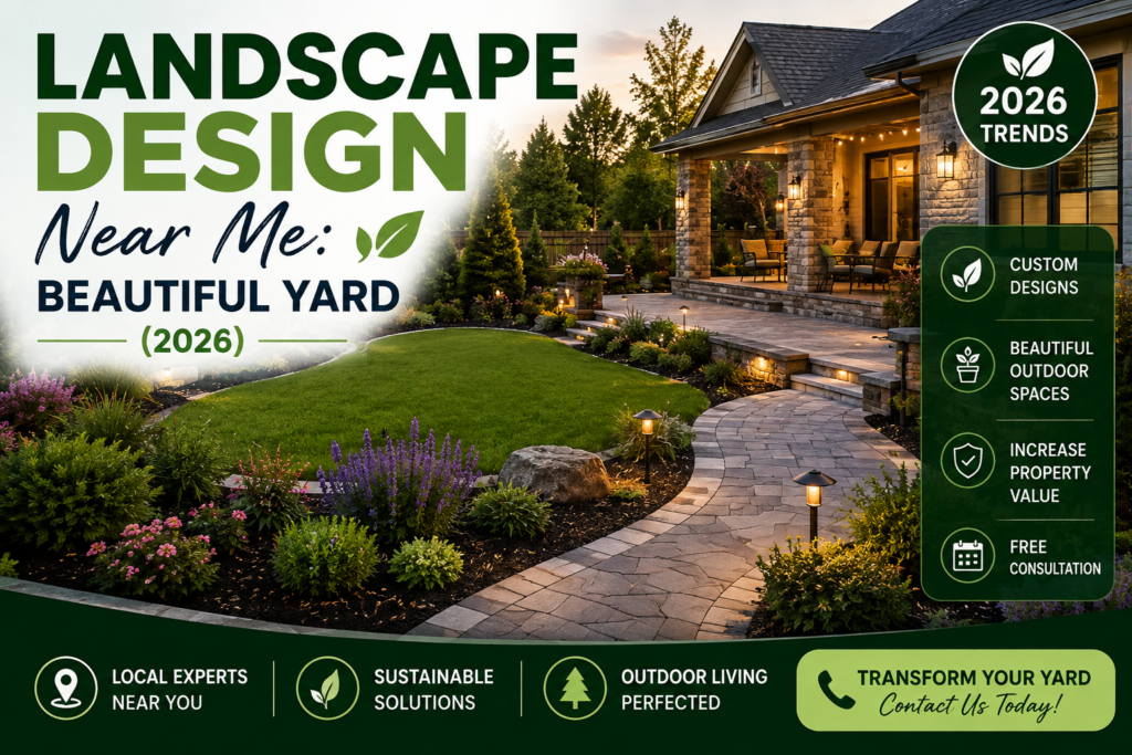 Landscape Design Near Me: Beautiful Yard (2026)