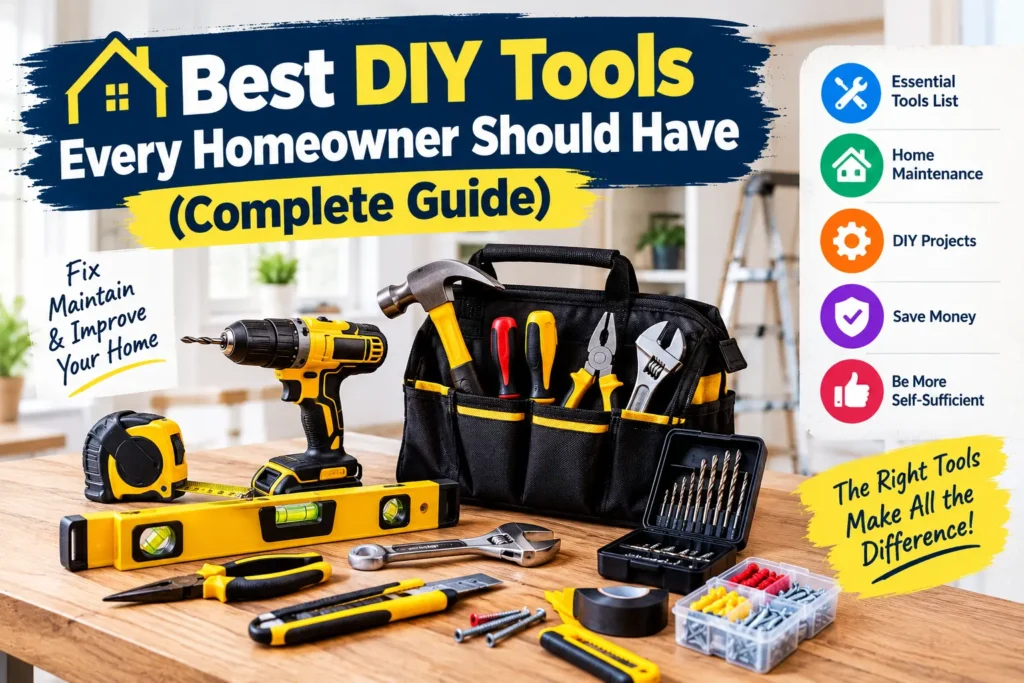 Best DIY Tools Every Homeowner Should Have (Complete Guide)